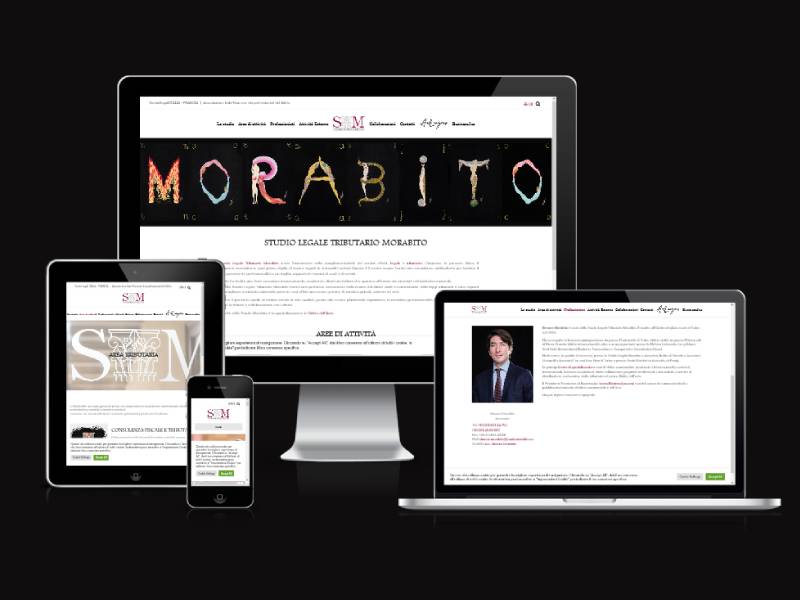 Studio Legale Morabito - Filannino ha curato l'aggiornamento del sito, in diverse lingue e l'aggiornamento della piattaforma WordpPress.